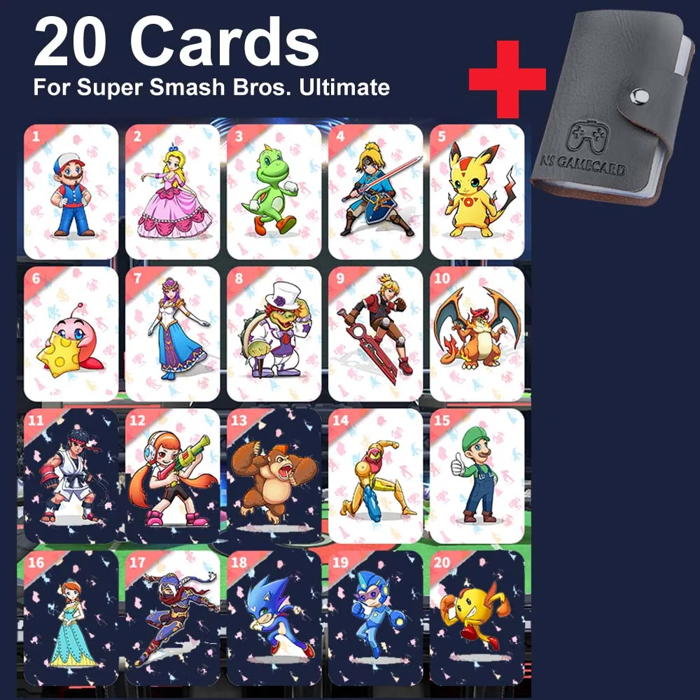 16 шт совместимые NFC игровые карты для переключателя NS Pearl Marina Octoling Boy Girl Squid NTAG215 - Цвет: Smash