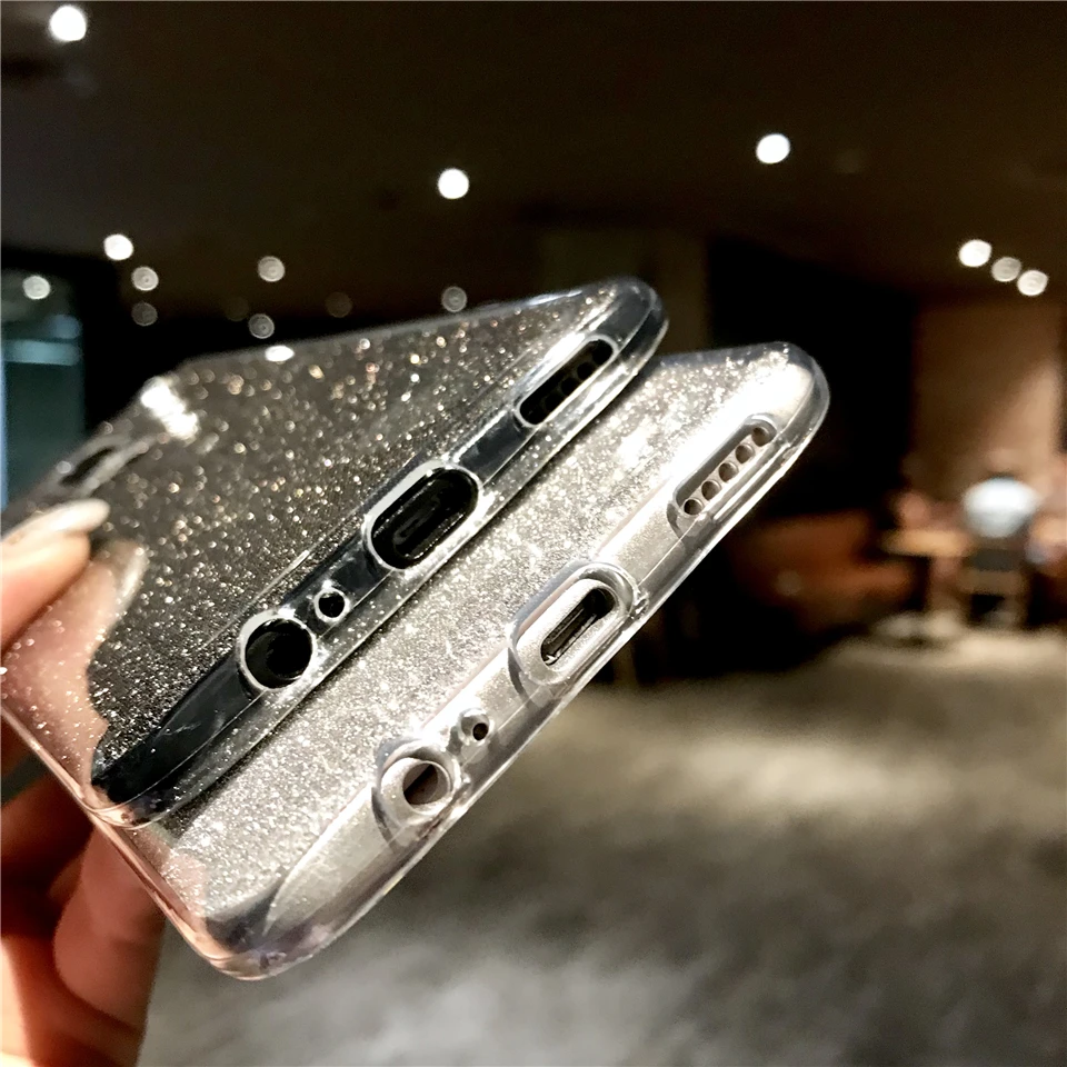 Женский блестящий чехол 2 в 1 из ТПУ для OnePlus 6 5T 5 3 LG G5 G6 G7 V10 V20 V30 K8 K10 2017 Q6 Q8