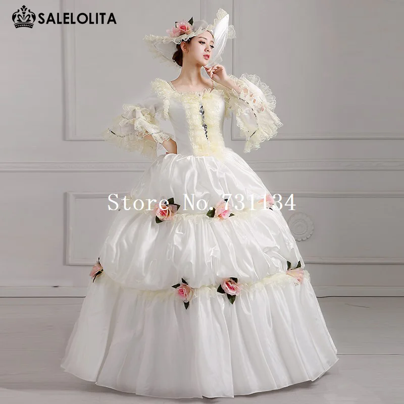 2019 элегантное белое Дворцовое танцевальное платье Снежной королевы длинное