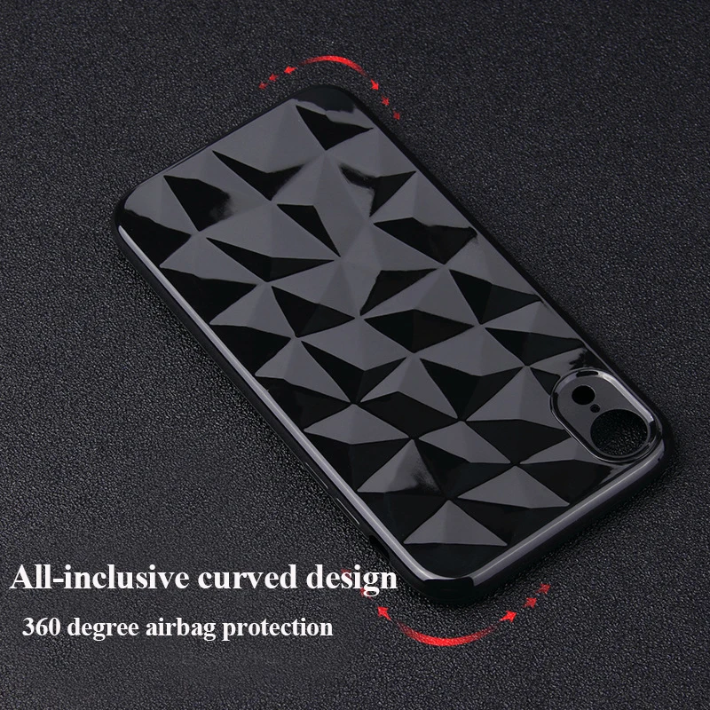 XINDIMAN Phone case for iphone7 7plus matte plain silicone soft TPU phone back cover iphoneX XS XSMAX XR 6S 6plus 8 8plus |