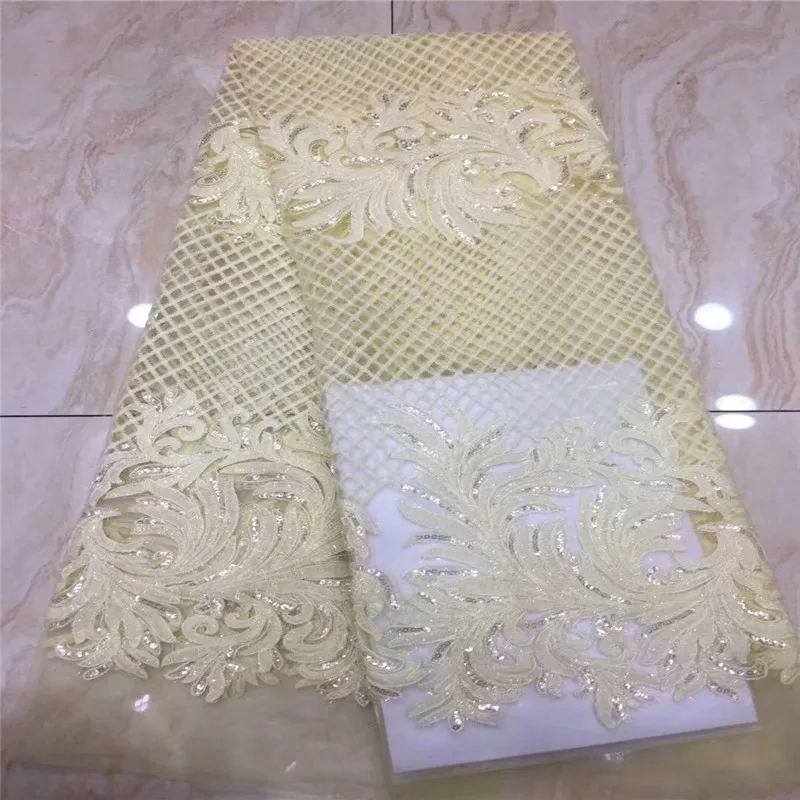 Новинка 2019 французское нигерийское кружево ткани высокого качества Африканское