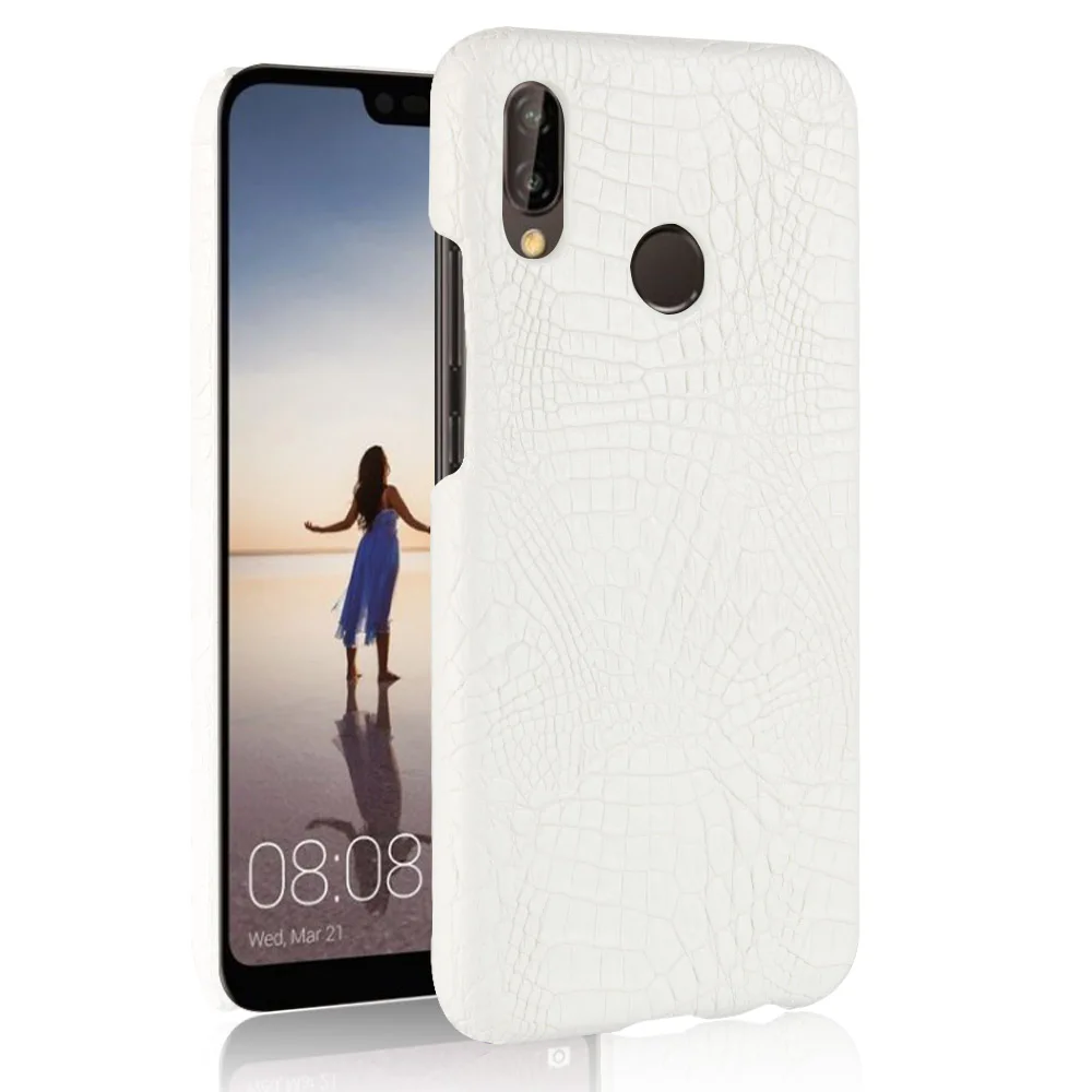 Чехлы и сумки для мобильных телефонов Huawei Nova 3e Роскошный чехол из крокодиловой
