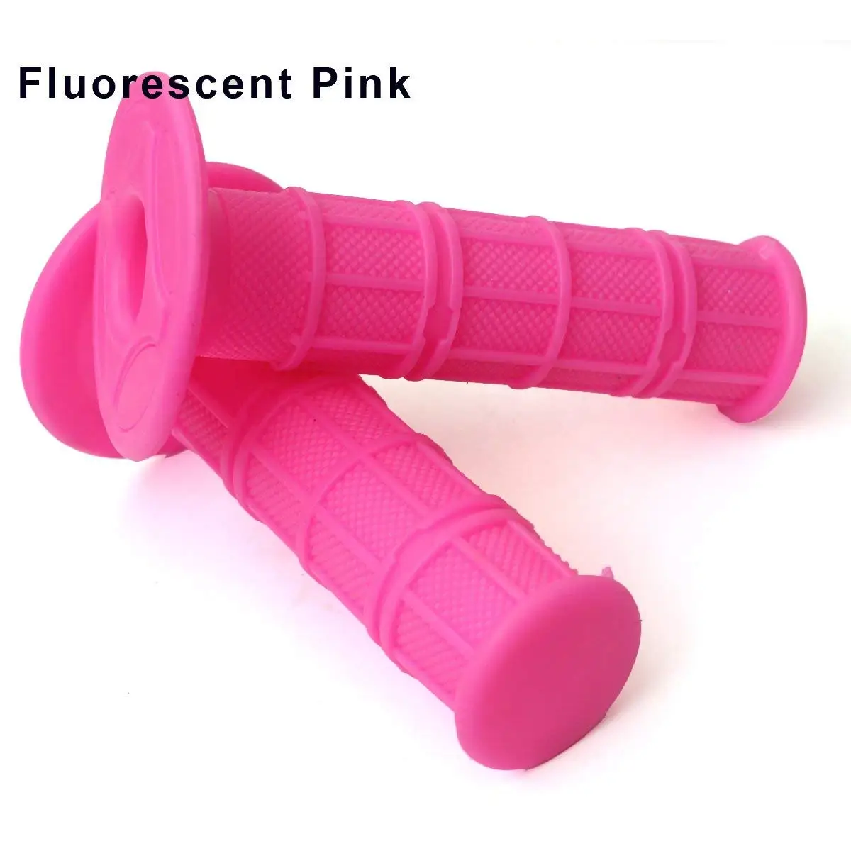 

Xzilla Soft Rubber Hand Grips Universal Motocycle Dirt Bike Fit 22mm Fluorescent Pink Motorcycle Parts Free Shipping