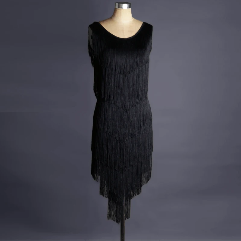 Женский костюм для латиноамериканских танцев высокое качество на заказ черная