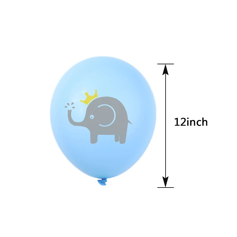 Детские баннеры для душа животные слон латексные шары кексы детские украшения