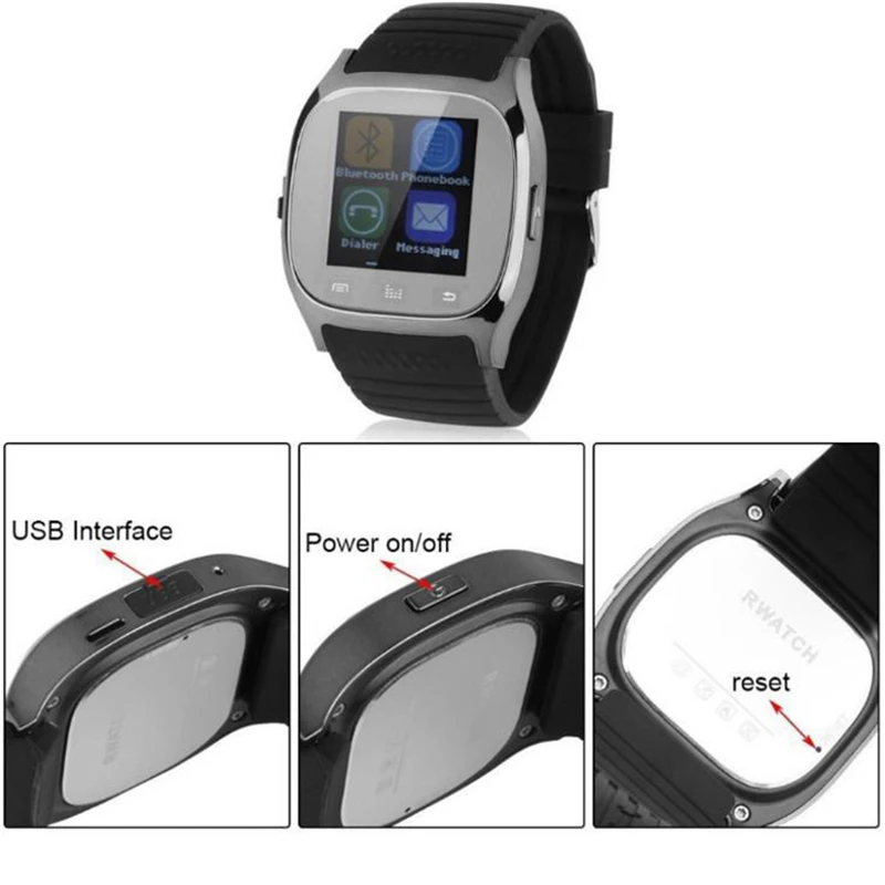 Bluetooth smart watch M26 Relogio inteligente женщины часы feminino спортивные Horloges mannen цифровые |