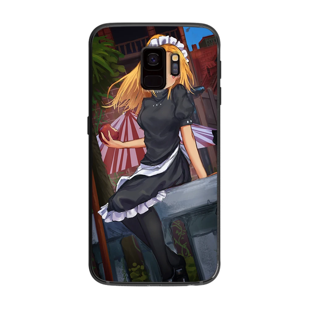 Japanese anime girl soft phone cover case for Samsung Galaxy S6 S7 S8 S9 S10e Plus Note 8 9 CASES | Мобильные телефоны и