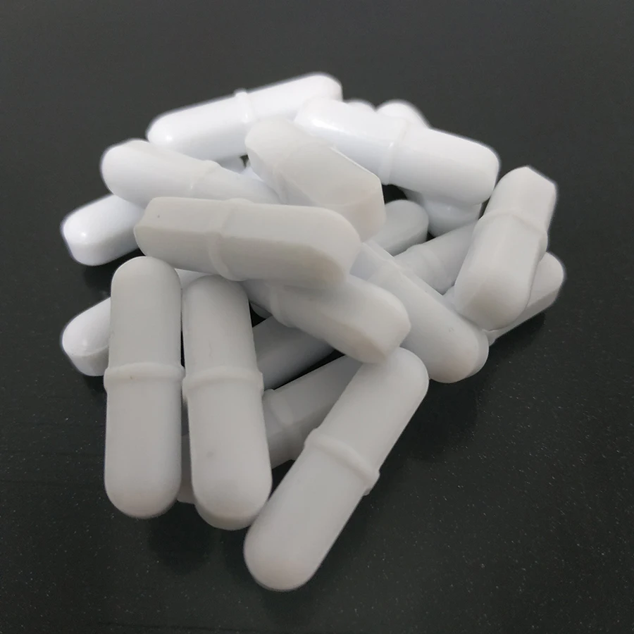 

10pcs,7mmX30mm Magnetic Stirrer Mixer Stir Bars,Laboratory Magnetic Stirring Rod with Pivot Ring