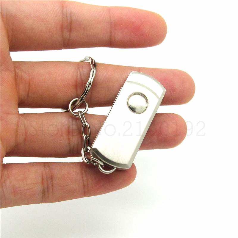 Водонепроницаемый Нержавеющая сталь флэш накопитель usb цепочка для ключей