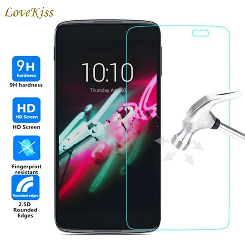 Для Alcatel One Touch Idol 3 6045 6045K 6045Y 6045I 6045B 5 &quot9 H Закаленное стекло Защитная пленка для