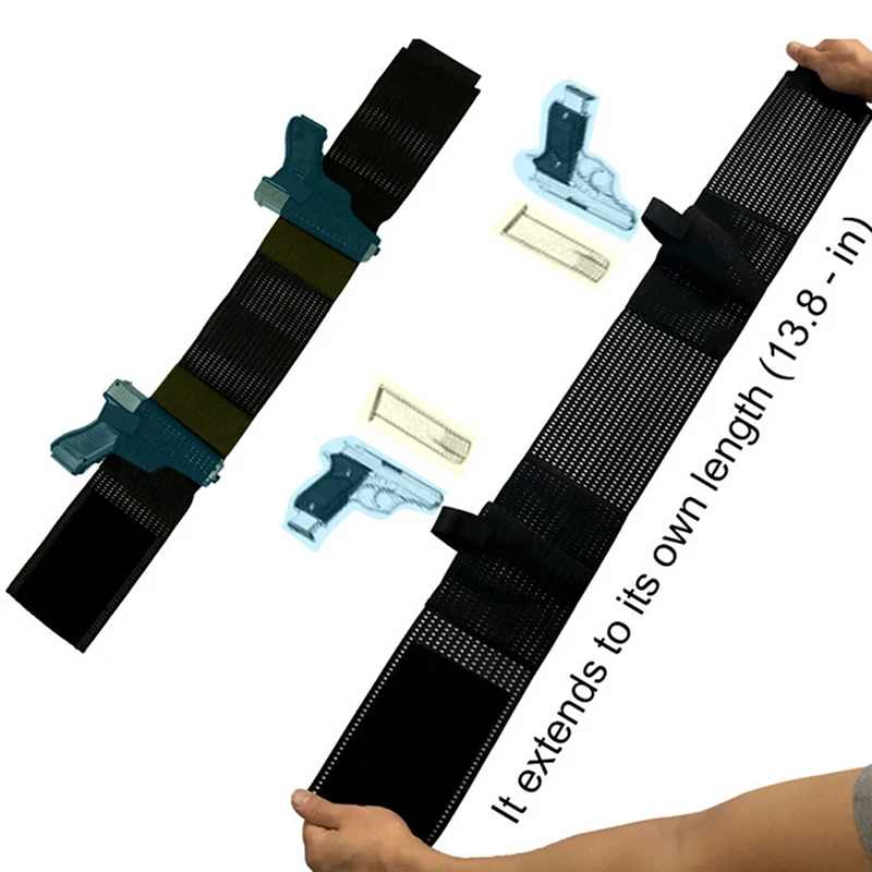 1 шт. скрытая сумка для пистолета поясная тактическая кобура живота невидимый