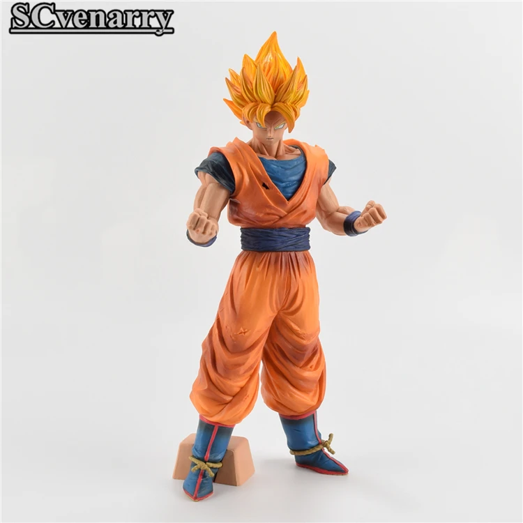 31 см Dragon Ball Z Grandista Разрешение солдат Супер Saiyan Son Goku/пластмассовая фигурка Dragonball