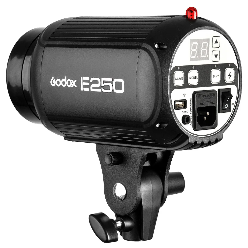 Горячая вспышка Godox E250 Pro фотостудия стробоскоп фотовспышка 250 Вт студийная вспышка 220 В и 110 В (art.: 797f8587c) - 797f8587c