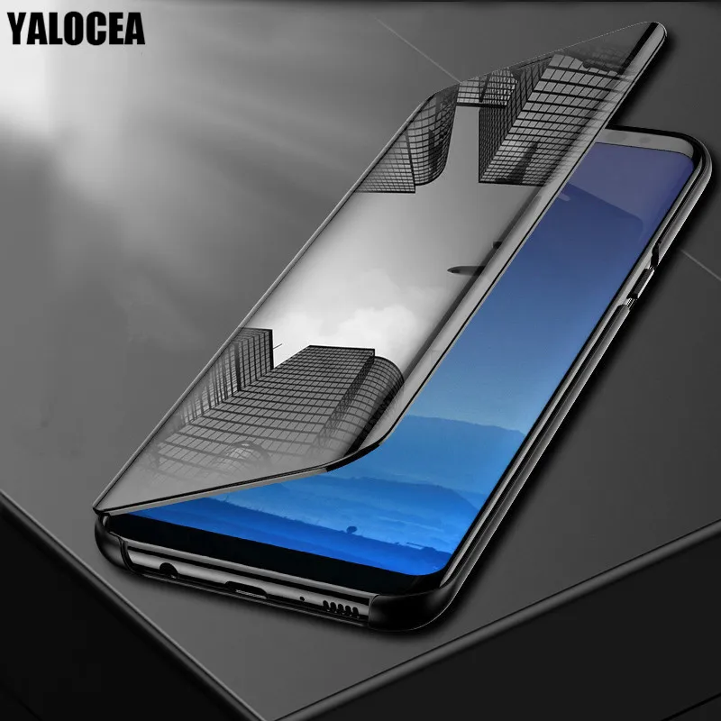 YALOCEA для Oppo K3 чехол защелкивающийся с зеркальным покрытием подставка 360 полная