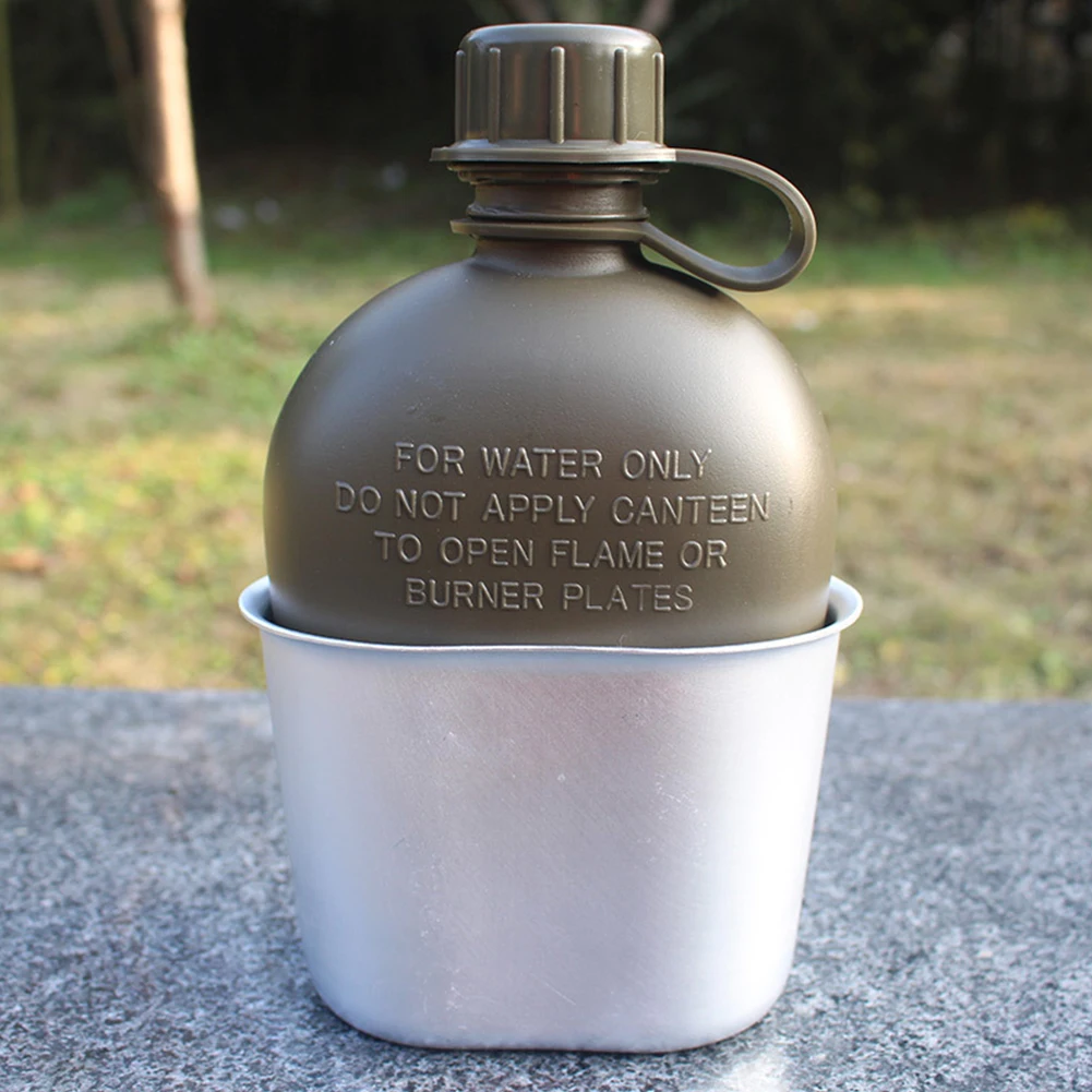 Новый 3 шт./набор Многофункциональный Камуфляжный чайник термос для альпинизма