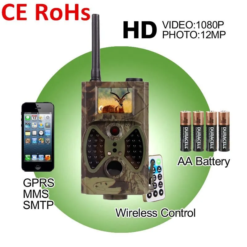 Охотничья камера HC 300M HD цифровая инфракрасная скаутская наблюдения 940nm IR LED