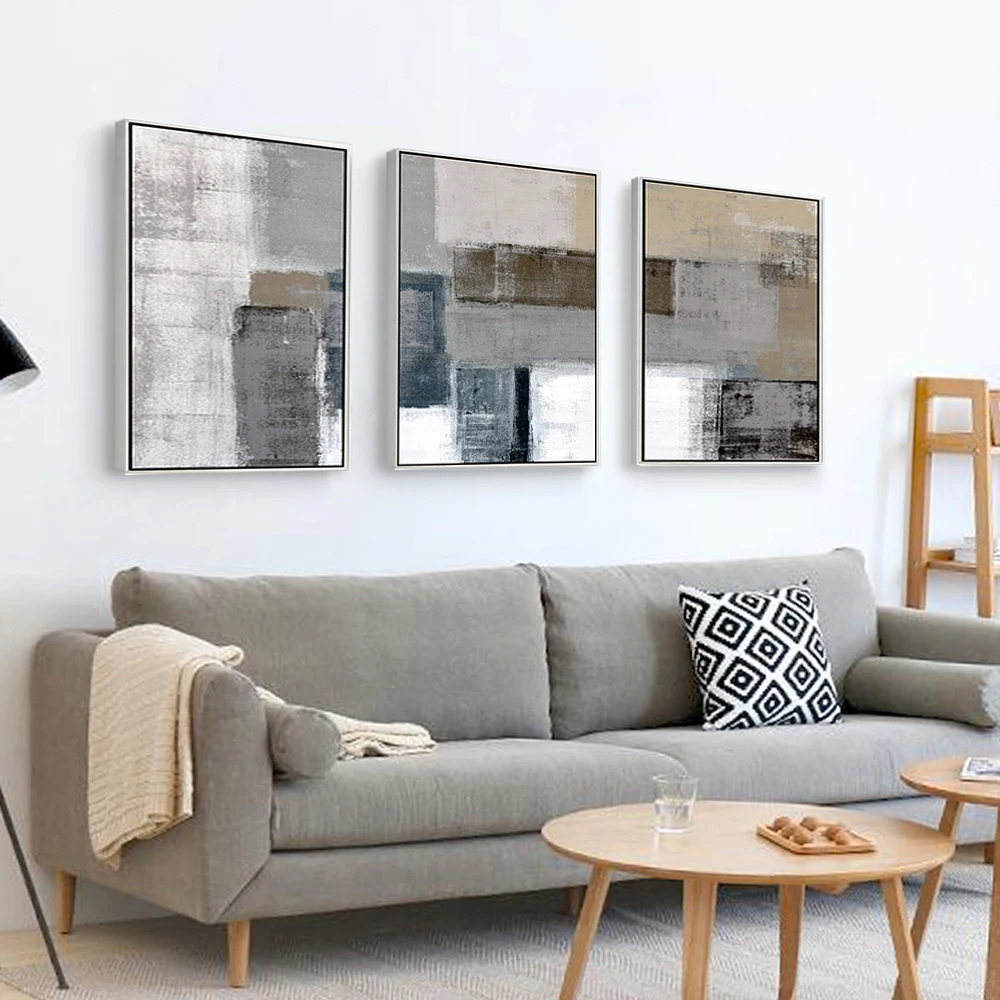 Cuadros decoracion abstracta quadros de parede para quarto tableau украшение murale salon современные настенные картины для гостиной
