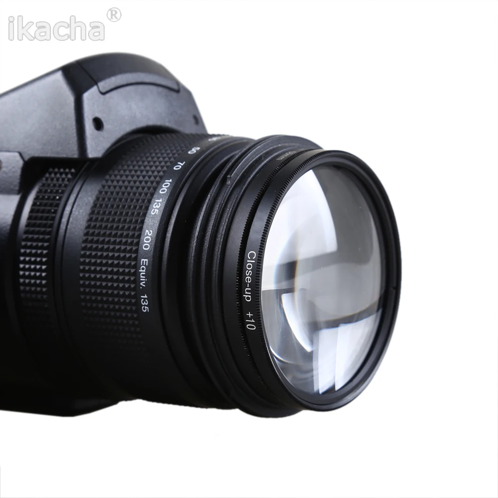 

4 pcs 82mm 82mm Macro Close up +1 +2 +4 +10 SLR Lens Filter Kit Set For Canon Nikon Sony Pentax Olympus Camera