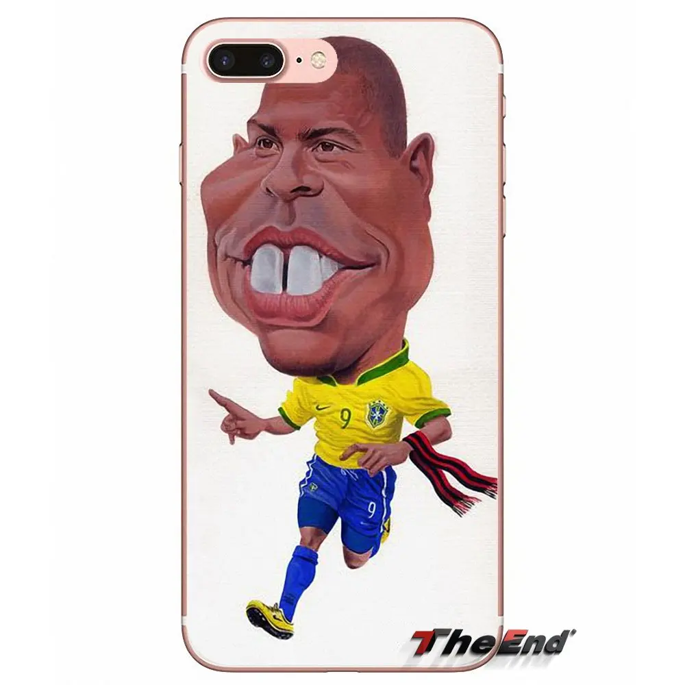 Чехол для Sony Xperia Z Z1 Z2 Z3 Z5 compact M2 M4 M5 E3 T3 XA Aqua LG G4 G5 G3 G2 Mini Brazil Ronaldo Luiz Nazario R9 Star |