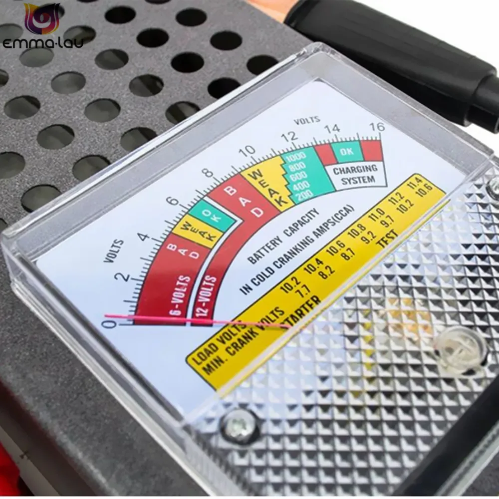 Тестер нагрузки батареи 6 в 12 В 100 А с изолированными зажимами|load tester|battery loadbattery load