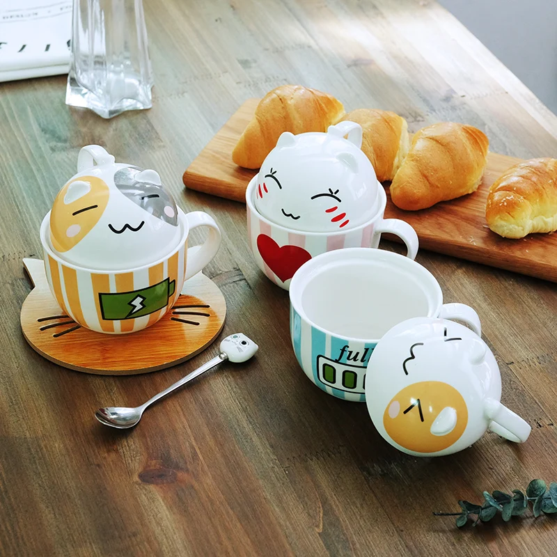 Кофейная чашка Белый доктор Кошка Животное молоко чашка керамическая кружка для влюбленных милый подарок на день рождения, рождественский подарок