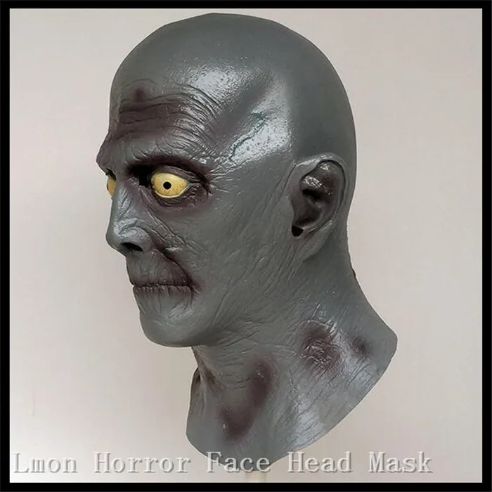 100% натуральный Латекс Косплей ужасов стариков латексная Искусственная резина