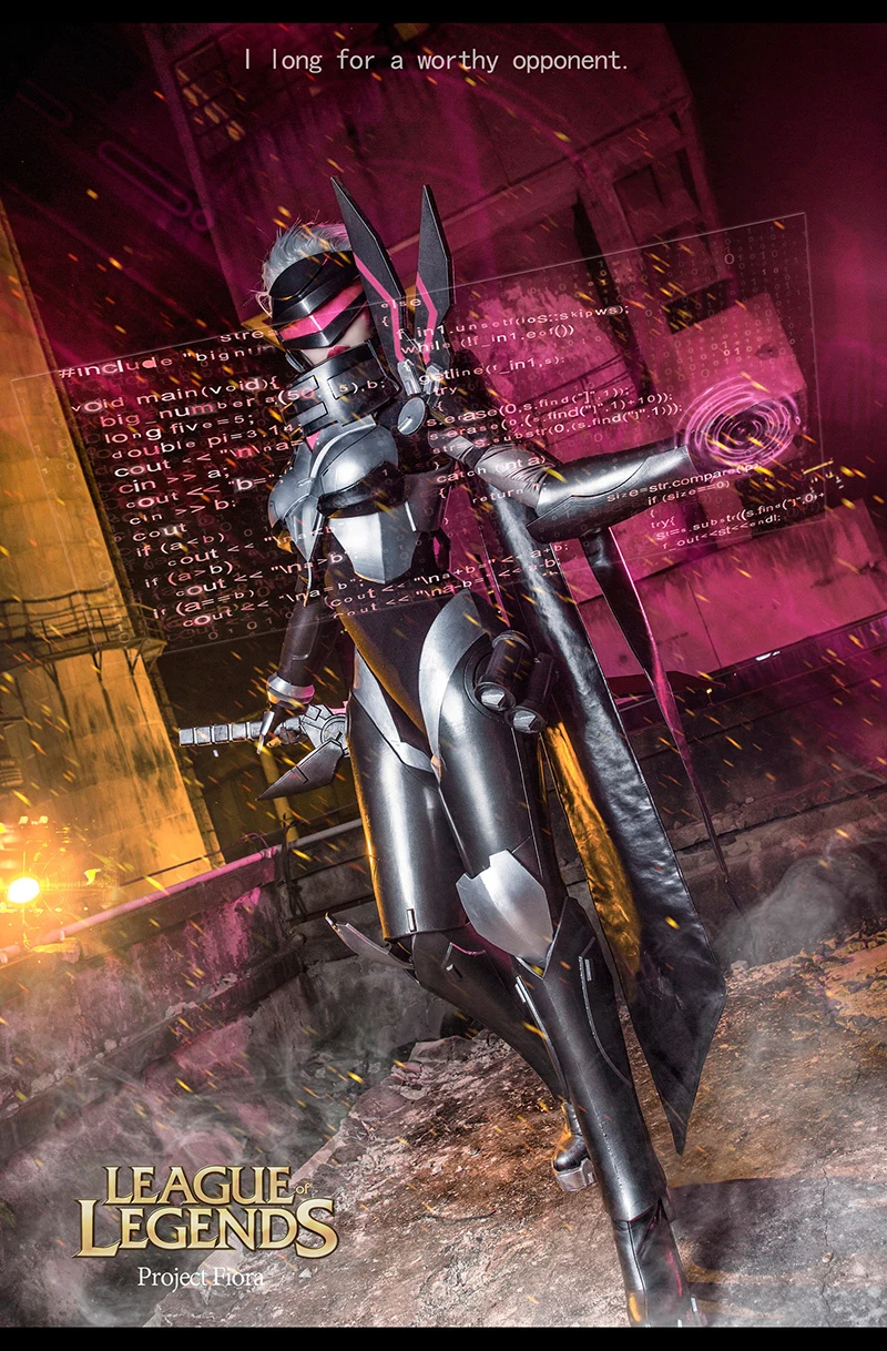 Костюм для косплея LOL New Hero Fiora Лоран ЭВА взрослых женщин комикс вечерние НКИ