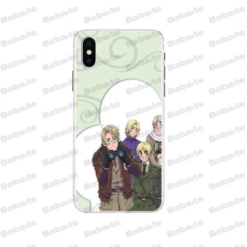Babaite Hetalia Axis Powers Customer высококачественный чехол для мобильного телефона Apple iPhone 5 5S 6
