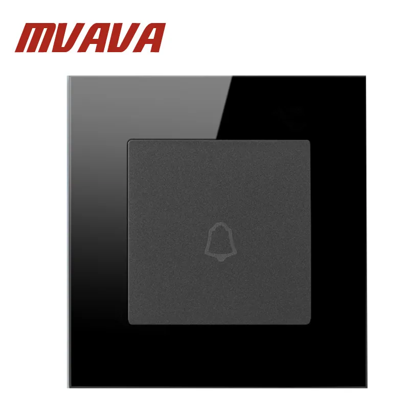 Mvava черный хрустальный стеклянный материал панель 1 банда настенный дверной