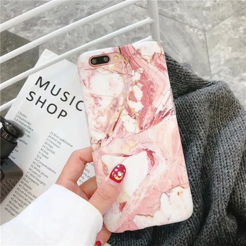 D21 Мраморный чехол для Coque iphone 7 XS MAX, чехол, мягкая задняя крышка из ТПУ для iphone 6, 6 S, 7, 8 Plus, 7 Plus, 8 Plus, iphone X, S, XR, глянцевый чехол - Цвет: D21