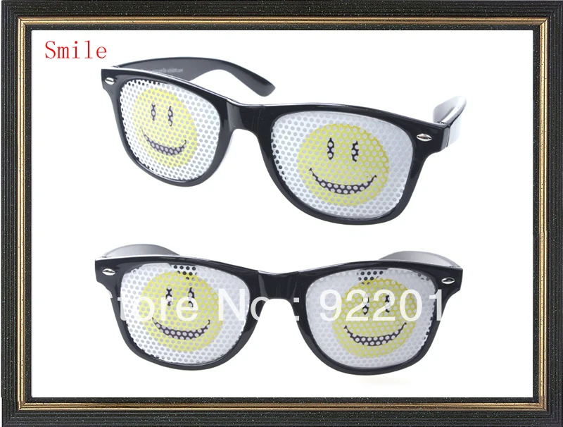 Hot sell Stickers Glasses wedding party gift Party sunglasses logo on lens Custom LOGO printing o | Тематическая одежда и