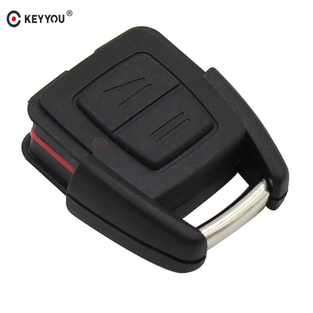 KEYYOU 2 пуговицы Замена ключи Stying дистанционного Fob чехол Fob пустой для Vauxhall Opel Astra Zafira Omega Vectra без чип