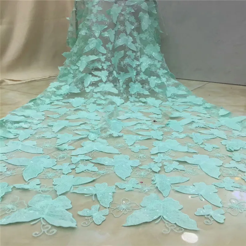 Cassiel Fashion African Net Lace Fabric Sequins Materials French lace Nigerian Tulle For Wedding Party Dress | Дом и сад