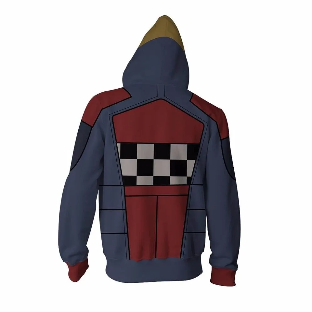 BIANYILONG 2019 new Hoodies Sweatshirts Coat Costume Legion Clothing Torgue 3D printed Zipper hip hop tops | Мужская одежда