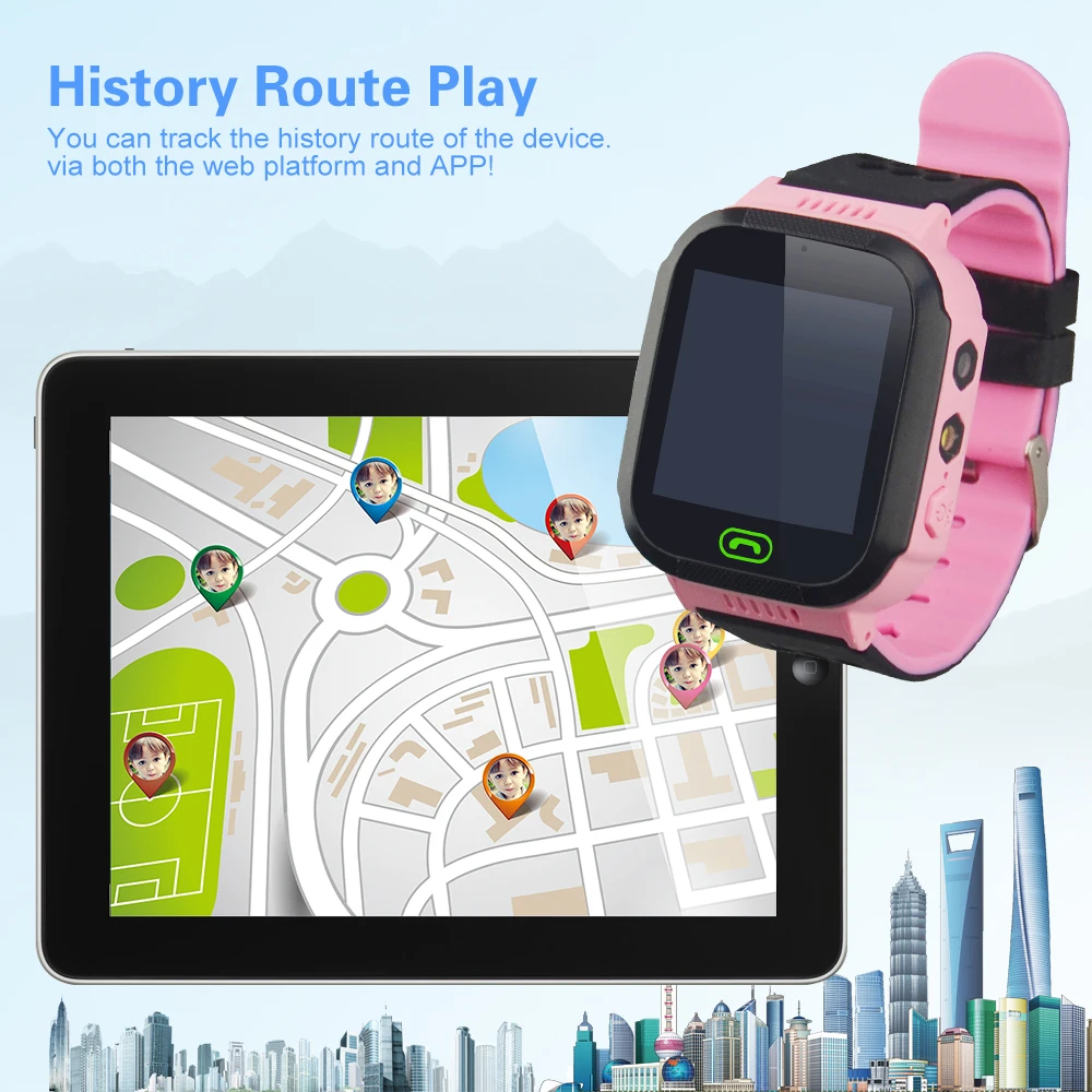 Умные детские часы GSM GPRS детские наручные часы Y21S 2G GSM трекер без gps-модуля анти-потеря многофункциональные часы трекер 3 цвета