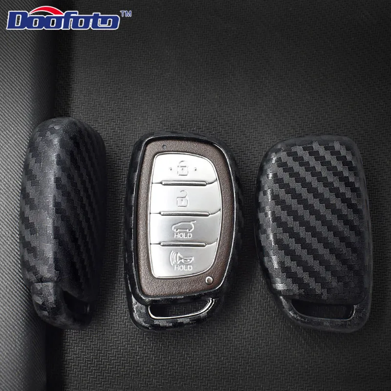 Doofoto автомобильный Стайлинг мягкий авто ключ крышки оболочки чехол для hyundai Creta i10 i20 ix25 ix35 Elantra Sonata i40 Tucson Santa Fe