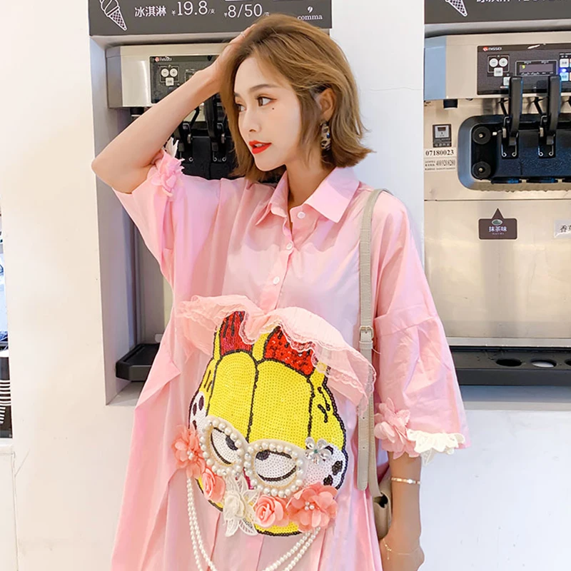 2019 Весна и лето длинные платья с блестками женская мода расшитая бисером нашивка