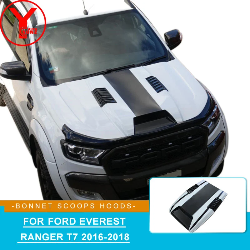 YCSUNZ ABS автомобильный Стайлинг автомобиля капот совок наклейка капот совки капота аксессуары для Ford Everest Ranger наклейка T7