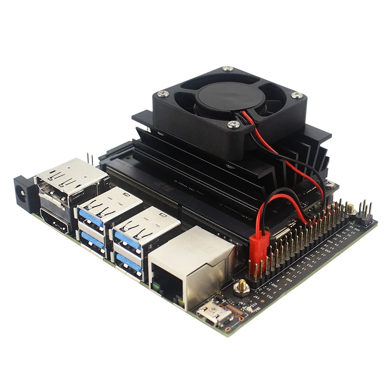 Набор для разработчика NVIDIA Jetson Nano глубокого обучения AI + акриловый чехол