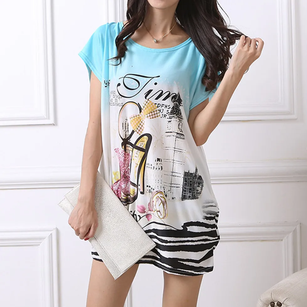 Новинка 2020 женская футболка платье размера плюс женское мини-платье с коротким