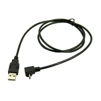 cablecc 1m up angled 90 degree micro usb male to usb data charge cable for cell phone tablet