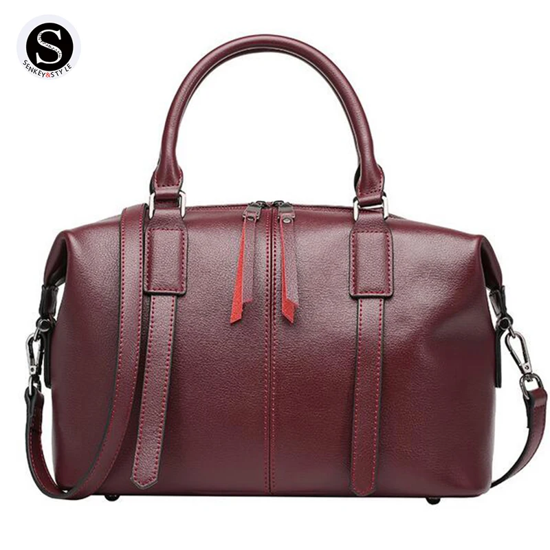 Сумка мессенджер Senkey из натуральной кожи 2017|leather bags for women|genuine leather bagbrand women bag |