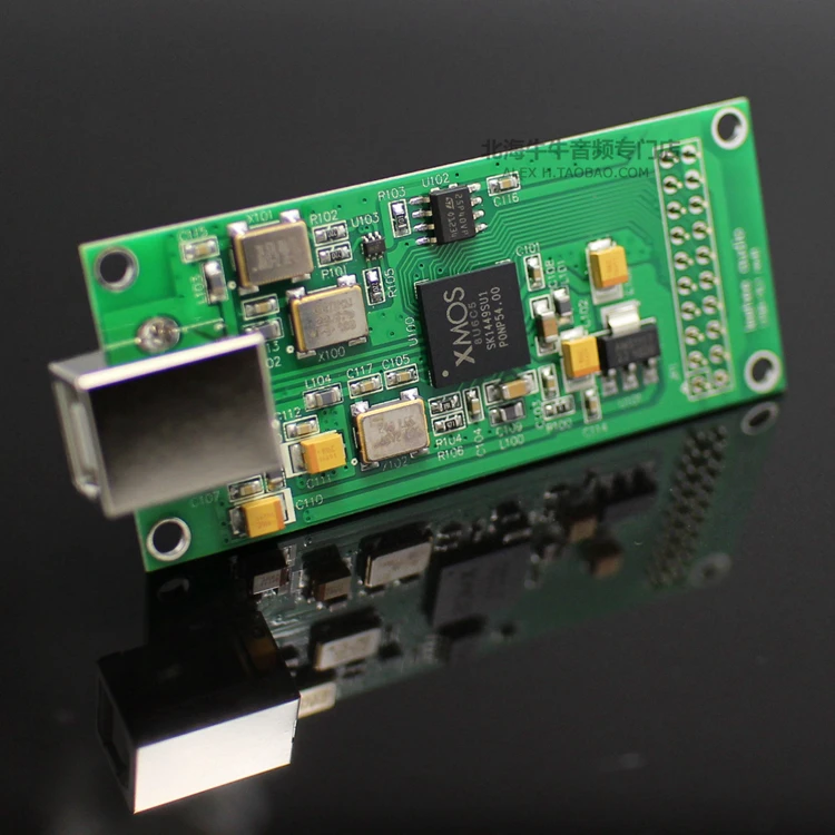 New Lee Hee XL1 asynchronous XMOS USB output module iis DSD PCM384K upgrade DAC decoder | Электроника