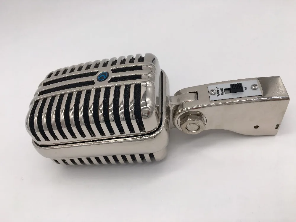 Alctron DK1000 проводной Винтажный Классический микрофон высокого качества динамический микрофон Делюкс металлический вокальный старый стиль Паб/сценический микрофон
