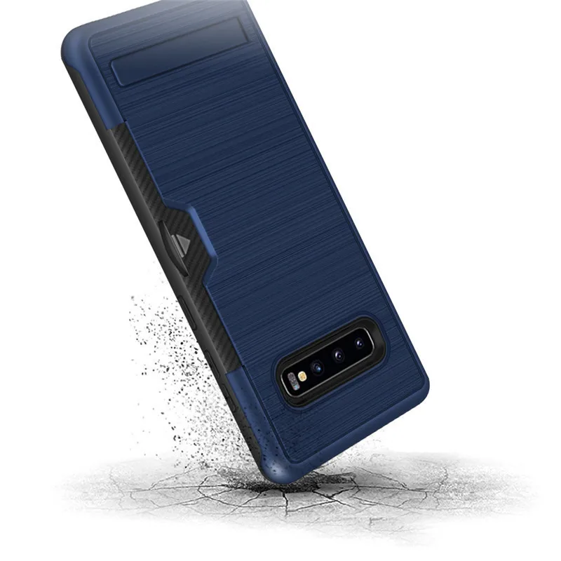 Для Samsung Galaxy S10 Чехол Plus чехол Роскошный армированный силиконовый для телефона S 10