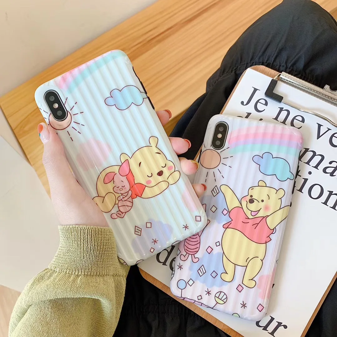 Последние 3D чемоданы игрушки История Dumbo Монстры Телефон чехол для iphone 7 8 6 6s plus x xs