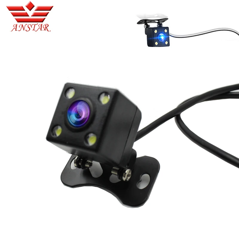 ANSTAR Мини Автомобильное зеркало заднего вида с Камера навигации Реверсивные огни