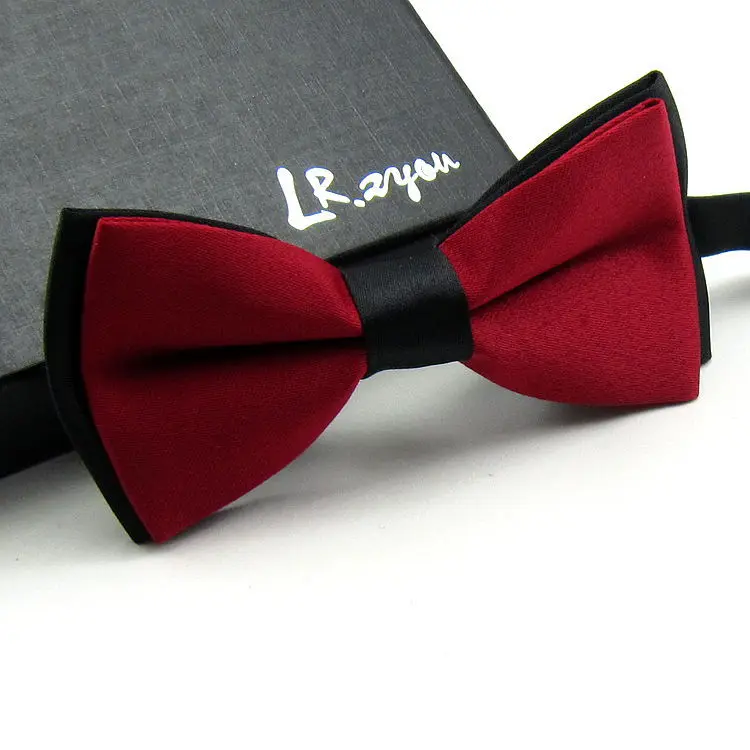 Новый галстук бабочка модный мужской для мужчин свадьбы жениха цветное