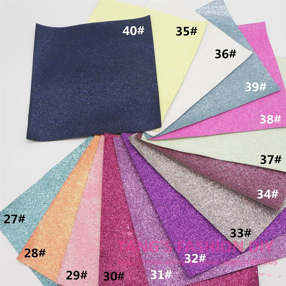 23PCS-20X22CM за шт. DIY Высокое качество блестящая кожа синтетическая кожа и ткань/искусственная кожа
