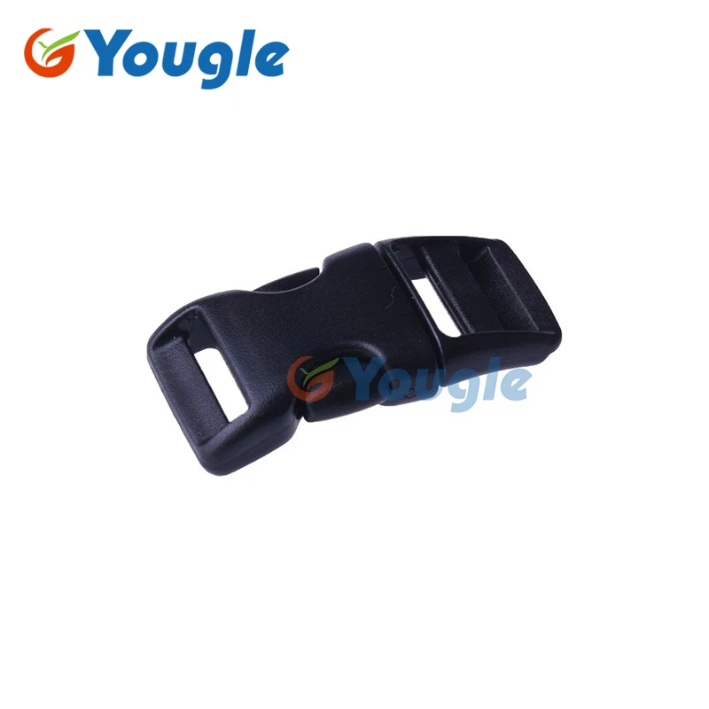 YOUGLE 10 штук 3/4 ''Плетеный Паракорд Браслет пластиковая пряжка сбоку выпущен